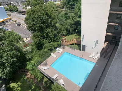 pool at Olde Gatlinburg place