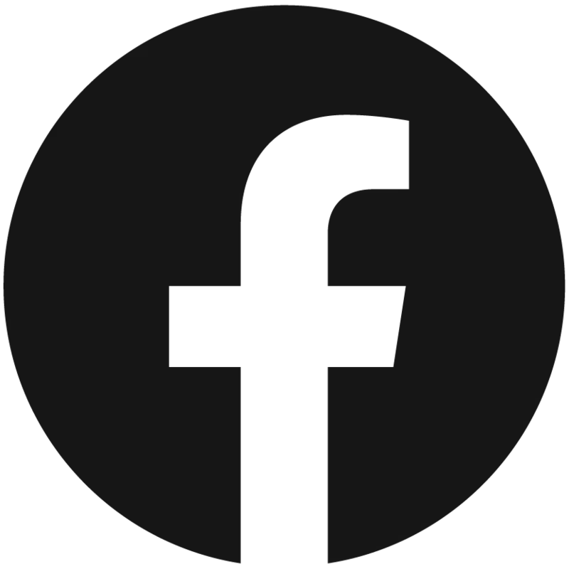 Facebook icon black