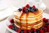 pancake with berries